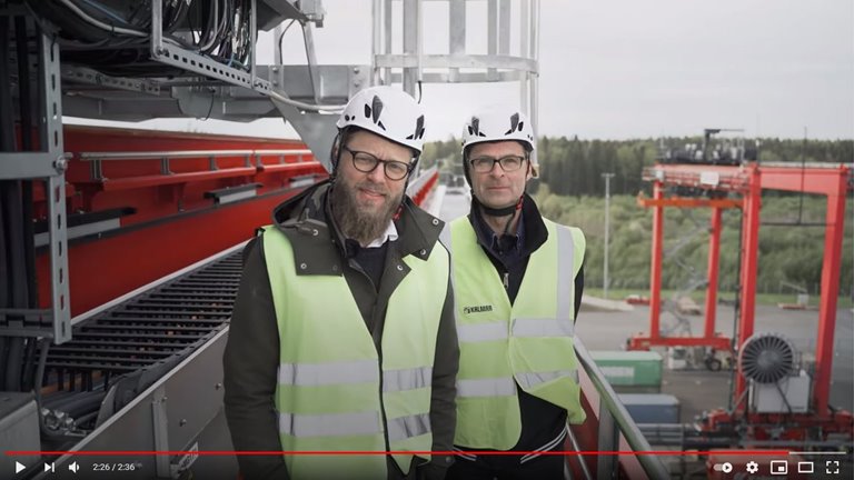 How does Kalmar One power the ASC application?
